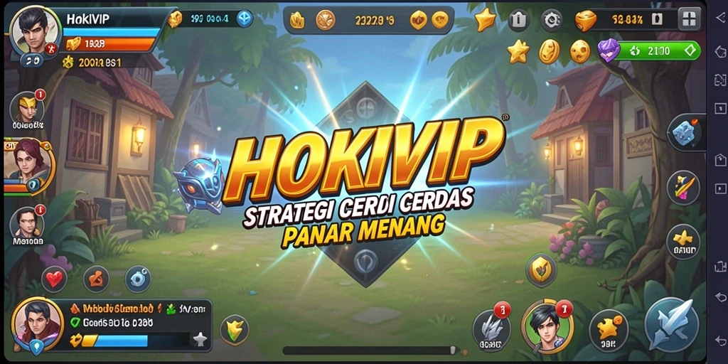 Tampilan gameplay <strong>HOKIVIP</strong> yang penuh strategi dan aksi.