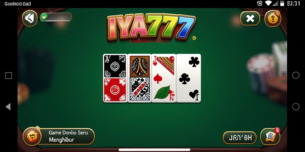 Tampilan screenshot gameplay IYA777 yang penuh warna dan interaktif.