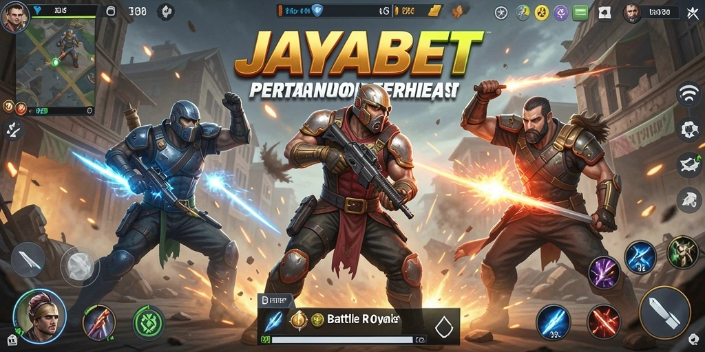 Tampilan menegangkan dalam pertempuran JAYABET yang seru.
