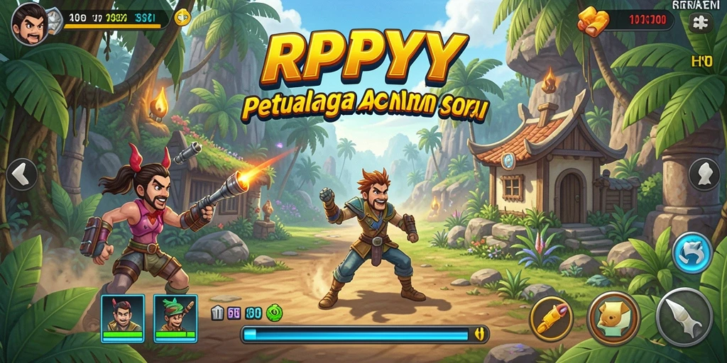 Tampilan gameplay seru di RPYYY dengan berbagai tantangan menarik.