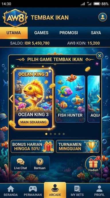 Pengguna menikmati keamanan saat mengunduh di aw8.